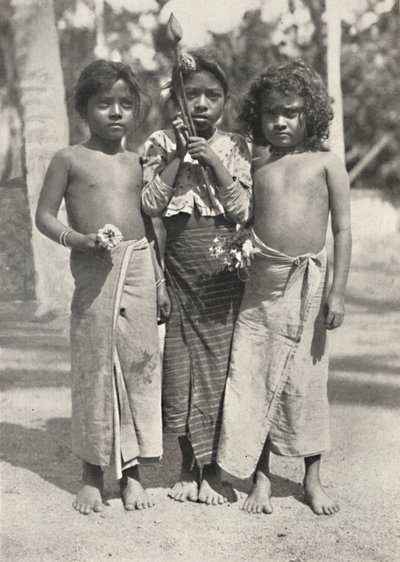 Tamulenkinder, 1926 af Unbekannt