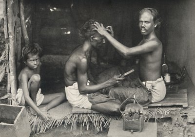 Tamulischer Barbier, 1926 af Unbekannt