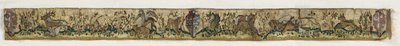 Tapestry Border, 1400-1450. af Unbekannt
