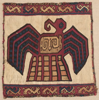 Tapestry Square Panel, ca. 700-1100. af Unbekannt