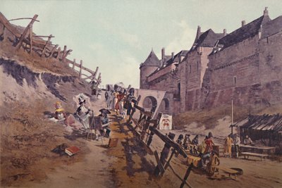 Target Practice Dieppe 1795, 1896 af Unbekannt