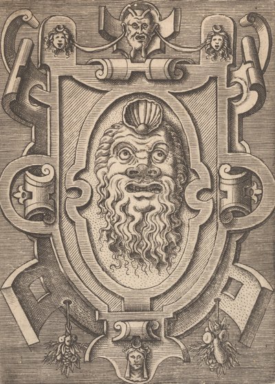 Plaketter og andre ornamenter med forskellige og finurlige opfindelser Kartoucher og andre ornamenter o ..., 1773. af Unbekannt