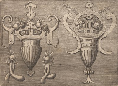 Plaketter og andre ornamenter med forskellige og finurlige opfindelser Kartoucher og andre ornamenter o ..., 1773. af Unbekannt