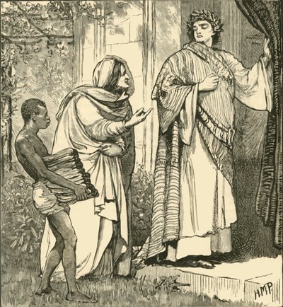 Tarquinius og Sibyllen, 1890. af Unbekannt