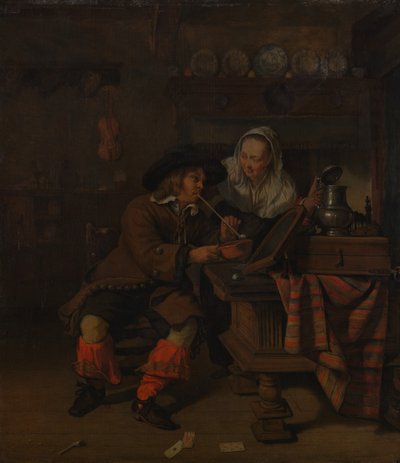 Tavern Scene. af Unbekannt