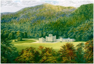 Taymouth Castle, Perthshire, Skotland, hjemsted for jarlen af Breadalbane, c1880 af Unbekannt