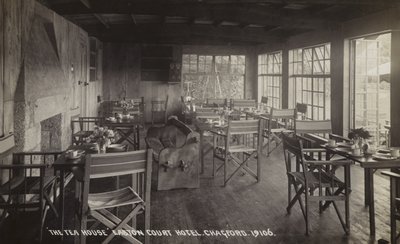 Tea House, Easton Court Hotel, Chagford (s/h-billede) af Unbekannt