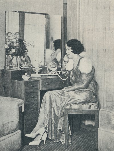 Telefonering til kysten fra Mid-Ocean, 1936 af Unbekannt