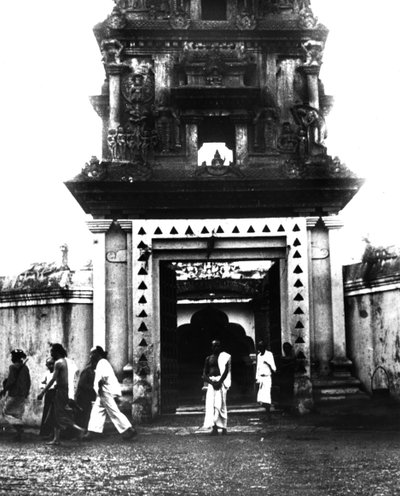 Temple, Singapore, 1900 af Unbekannt