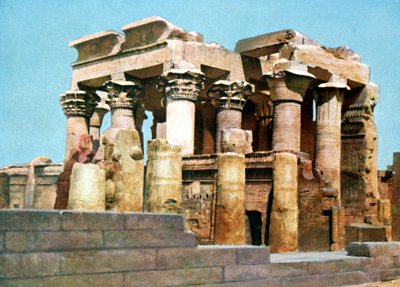 Kom Ombo-templet, Egypten, 20. århundrede af Unbekannt