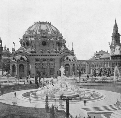Temple of Music på den panamerikanske udstilling i Buffalo, 1901 af Unbekannt