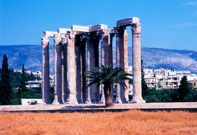 Temple of Olympian Zeus, Athen, Grækenland, 130 af Unbekannt