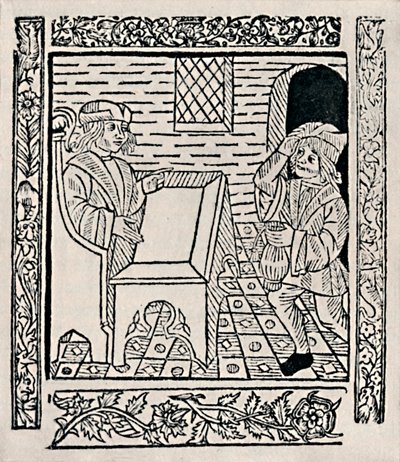 Lejer betaler leje, 1523, 1903 af Unbekannt