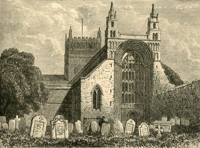 Tewkesbury Abbey, 1898. af Unbekannt