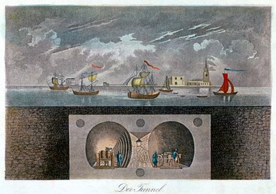 Thames Tunnel, c1830 af Unbekannt