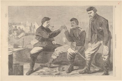 Thanksgiving Day in the Army - After Dinner: The Wishbone Harper