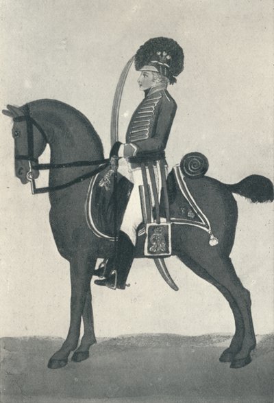 Den 10. eller prinsen af Waless eget regiment af lette dragoner, 1800 1909 af Unbekannt