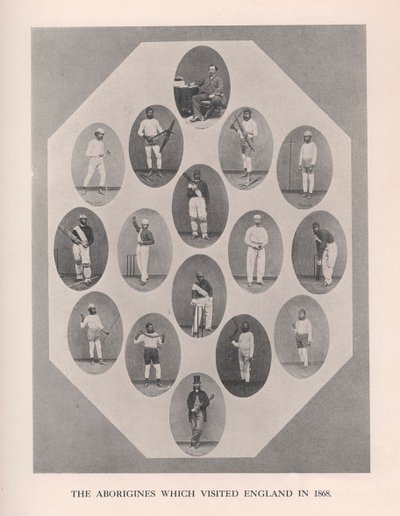 Aboriginerne, der besøgte England i 1868, 1912. af Unbekannt