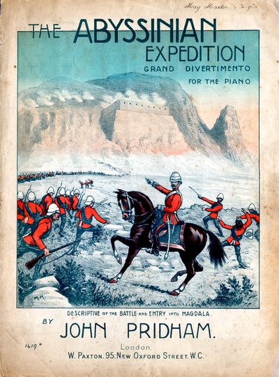 Den abessiniske ekspedition, 1868 af Unbekannt