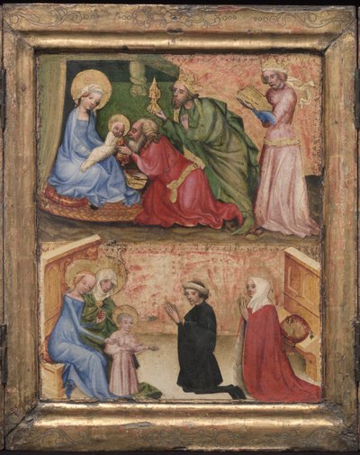 Magiernes tilbedelse, ca. 1424. af Unbekannt