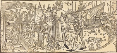 Magiernes tilbedelse, sandsynligvis 1486. af Unbekannt