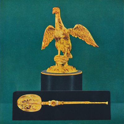 Ampulla eller Golden Eagle and the Spoon, 1937. af Unbekannt