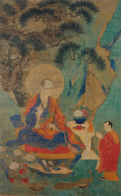 Arhat Vajraputra, 1700-tallet. af Unbekannt