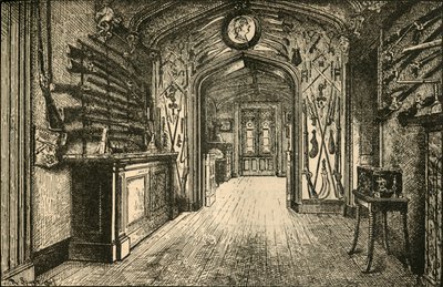 Våbenhuset i Abbotsford, 1882. af Unbekannt