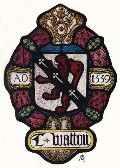 The Arms of Thomas Watton, c1900, 1936 af Unbekannt
