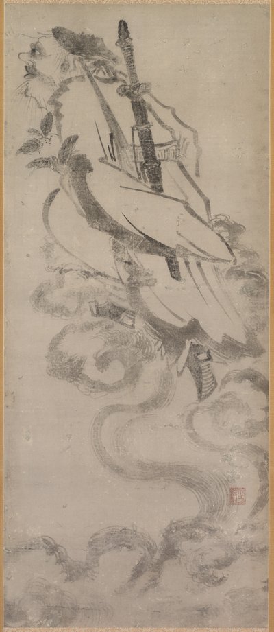 The Ascending Daoist Immortal, 1700-tallet. af Unbekannt