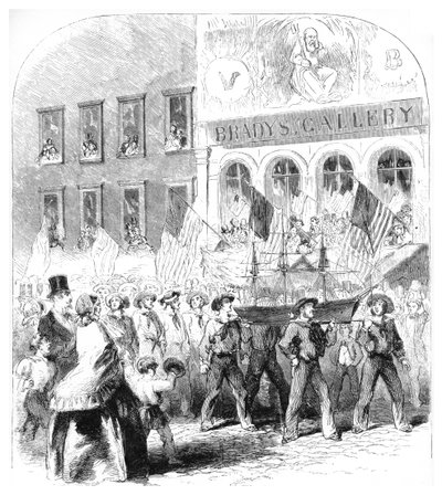 The Atlantic Telegraph Cable, Parade, c1858 af Unbekannt