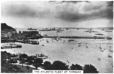 Atlanterhavsflåden ved Torquay, 1936 af Unbekannt
