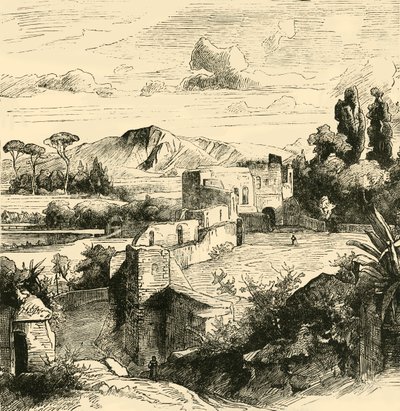 Den Aureliske Mur, 1890. af Unbekannt