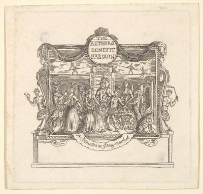 Forfatternes fordel: Pasquin, 1736. af Unbekannt