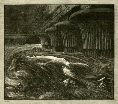 Banketten af Nitocris, 1890. af Unbekannt