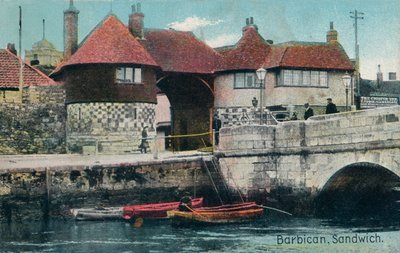 The Barbican, Sandwich, Kent, c1905. af Unbekannt