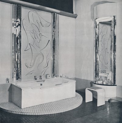 Badeværelset, 1940 af Unbekannt