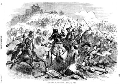 Slaget ved Bannockburn, 24. juni 1314 af Unbekannt