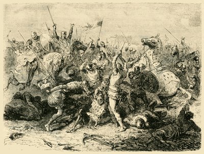 Slaget ved Bouvines, 1214, 1890. af Unbekannt