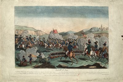 Slaget ved Jena, ca 1806 af Unbekannt