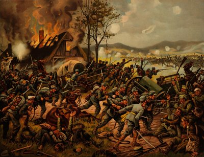 Slaget ved Krasnik startede den 23. august 1914 af Unbekannt