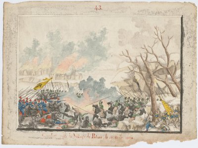 Slaget ved Patnos i oktober 1828, 1829 af Unbekannt