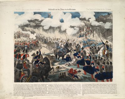 Slaget ved Alma den 20. september 1854, 1854 af Unbekannt
