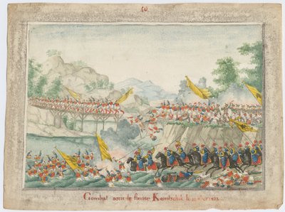Slaget ved floden Kamchik den 15. oktober 1828, 1829 af Unbekannt