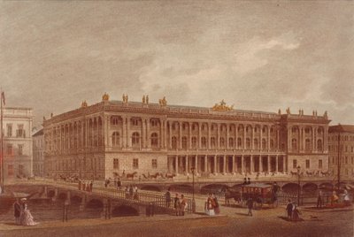 Berlin-børsen ved Burgstrasse, slutningen af 1860