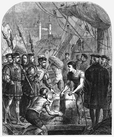 Bibelen bliver smuglet ind i England, 1536 1877 af Unbekannt