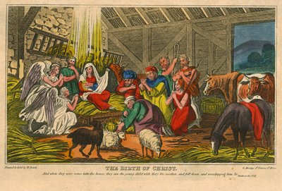 Kristi fødsel. af Unbekannt