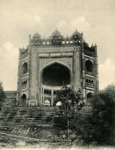 Bolundporten, Fatehpur Sikri. Agra. af Unbekannt