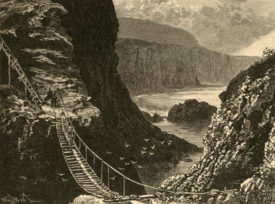 Broen, Carrick-A-Rede, 1898. af Unbekannt