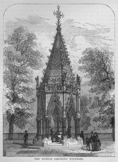 The Buxton Drinking Fountain, Westminster, London, c1870 1878 af Unbekannt